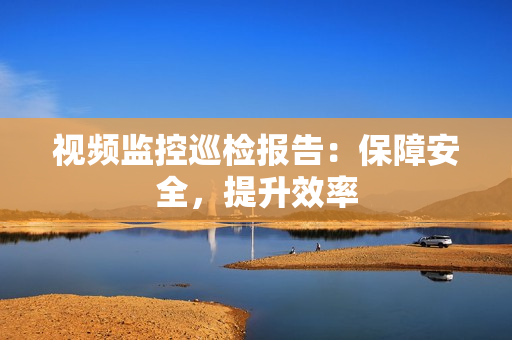 視頻監控巡檢報告：保障安全，提升效率