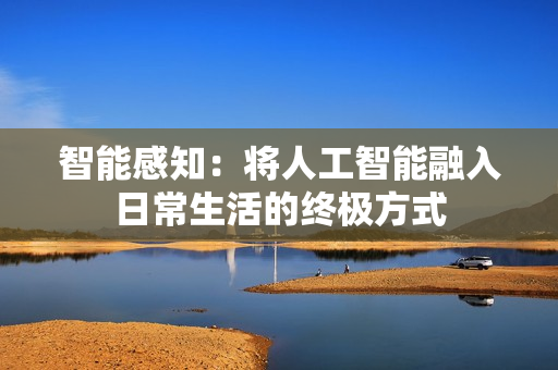 智能感知：將人工智能融入日常生活的終極方式