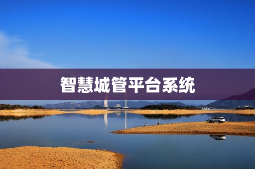 智慧城管平臺系統